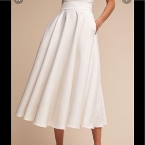 Catherine Deane Bridal Jordan skirt size 0 NWT